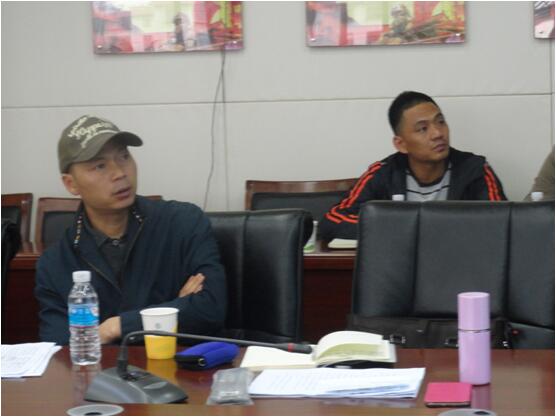 保山移动车辆主管何林刚（前排就坐）加入全程培训。。。